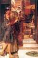 le baiser romantique Sir Lawrence Alma Tadema